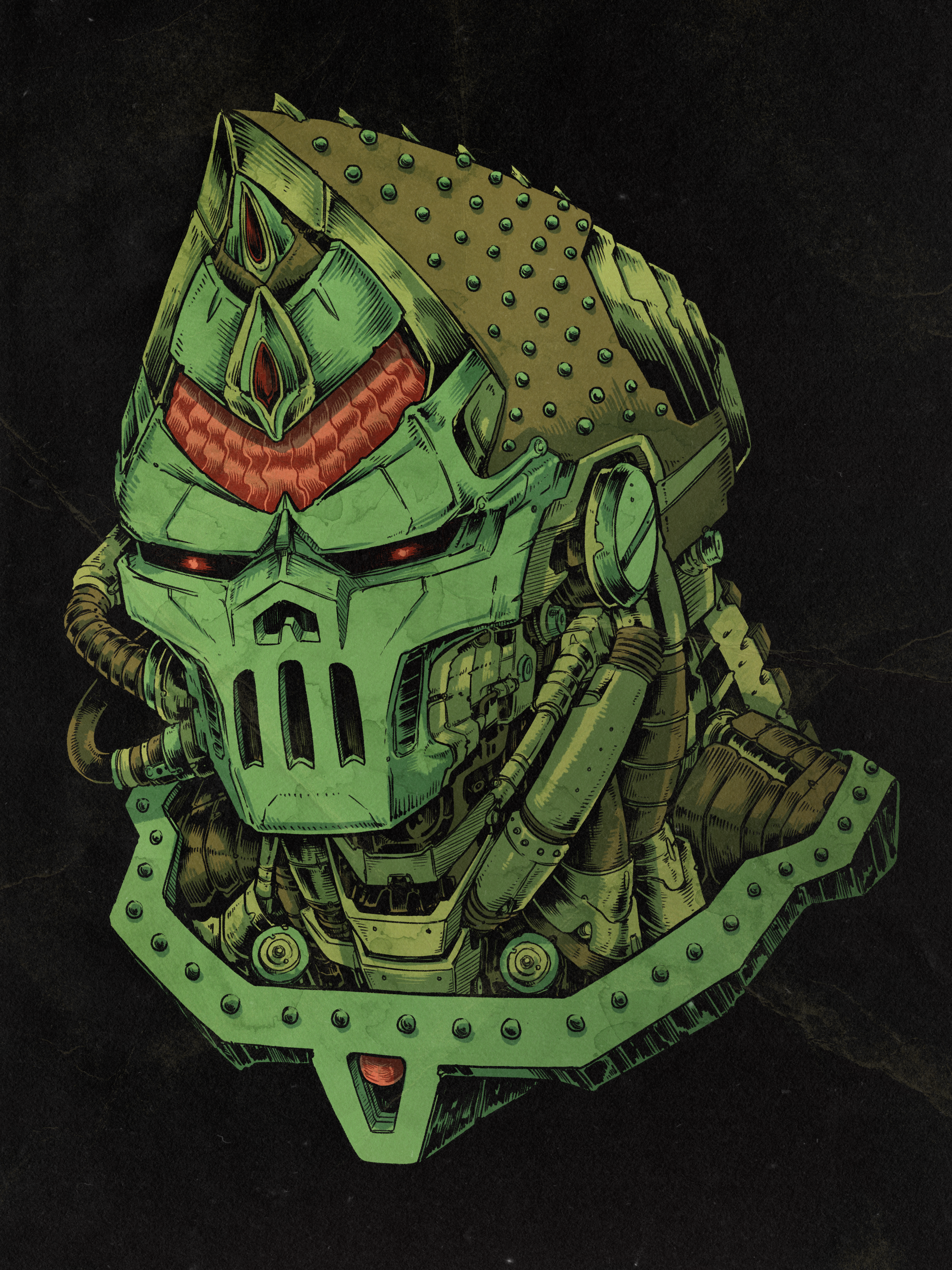 Cyberdoom Funeral Mask